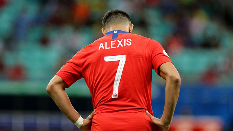 Alexis Sánchez, internacional chileno