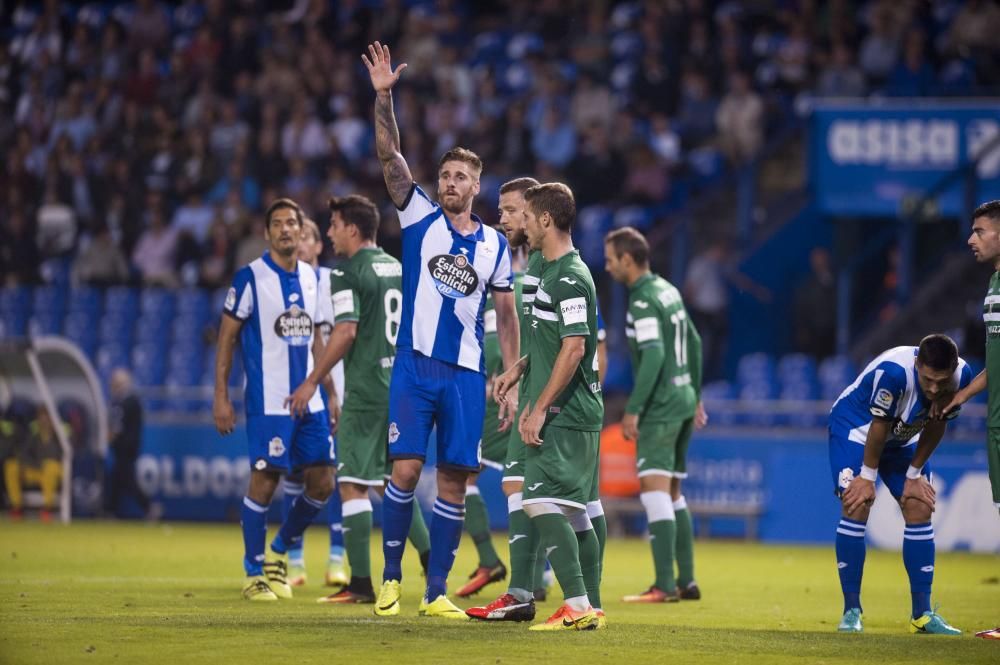 El Deportivo pierde ante el Leganés