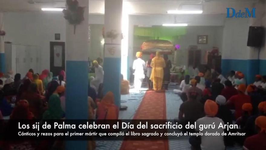 La comunidad sij de Palma celebra el Día del sacrificio del gurú Arjan