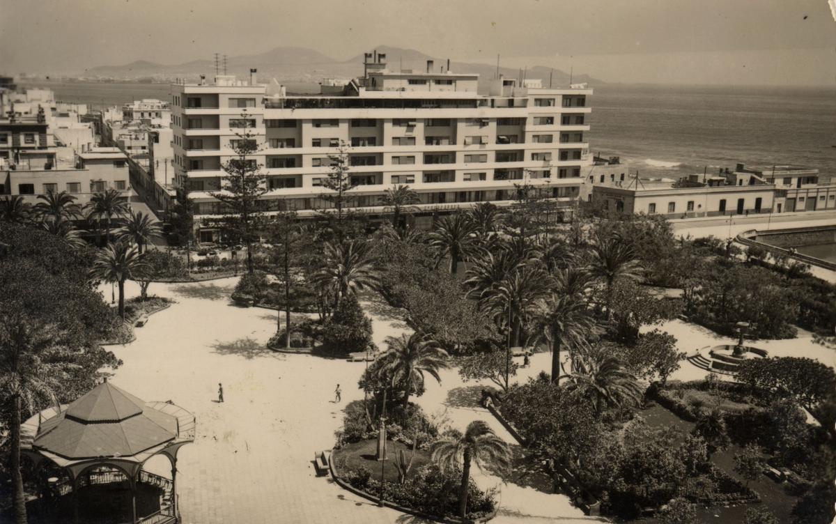 Antigua imagen del Hotel Parque.