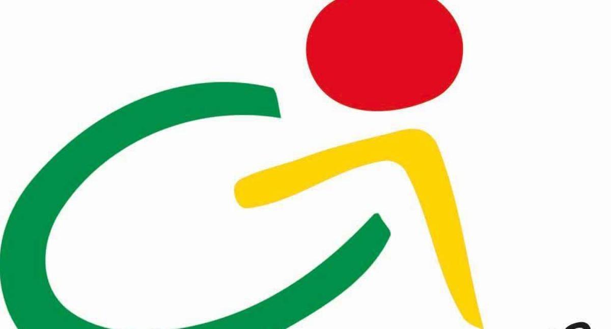 El popular logotip amb la «Gi» i l'eslògan «Girona m'enamora», obra de Joan Casanovas.