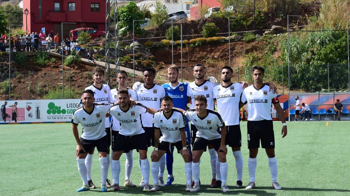 El primer once inicial de la temporada del Mérida.