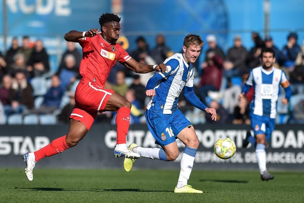 Espanyol B - Hércules: las imágenes del partido