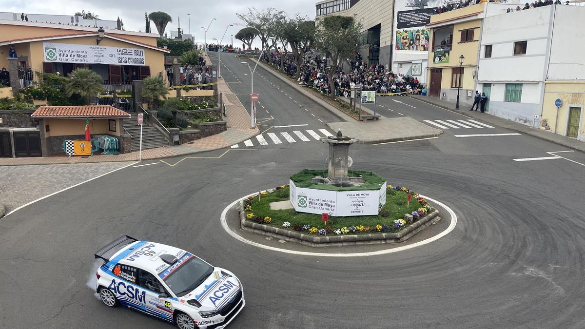 Moya se proyecta al mundo de la mano del Rally Islas Canarias