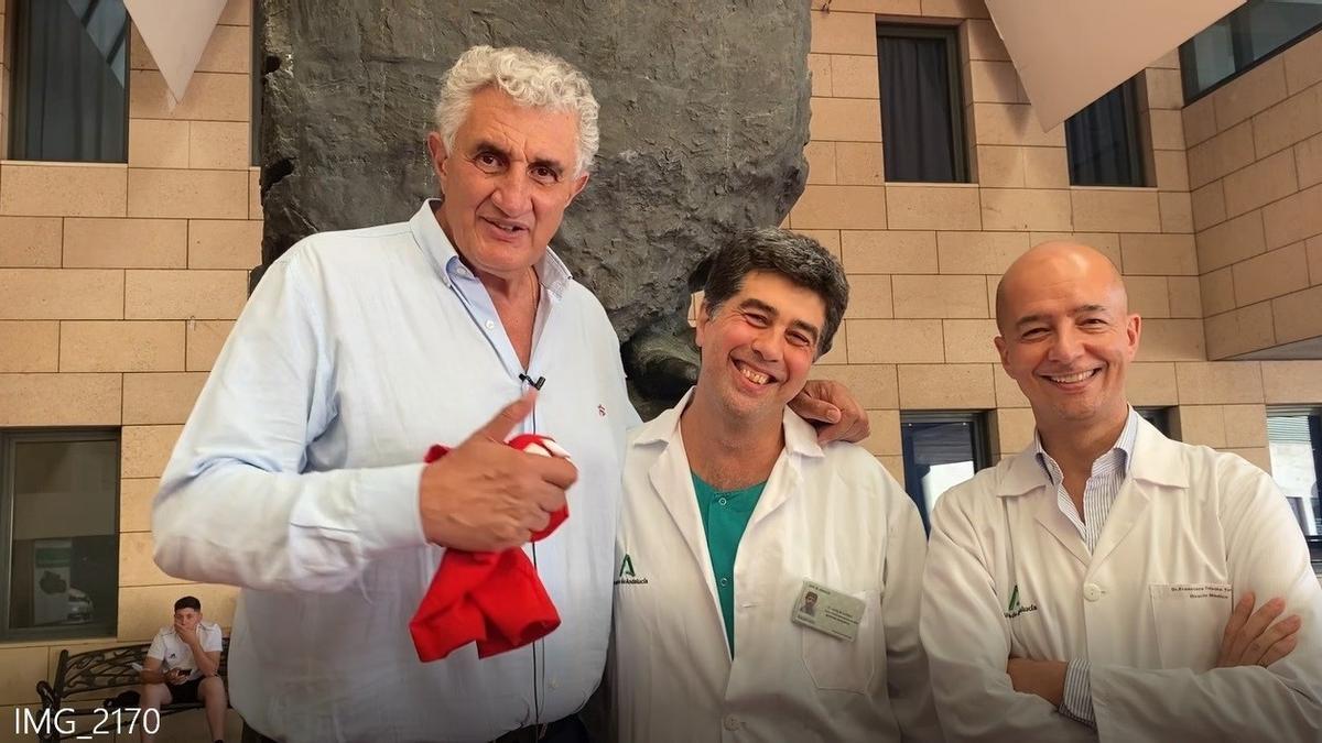 Fernando Romay se suma a la campaña 'Regala vida, dona órganos' del hospital Reina Sofía