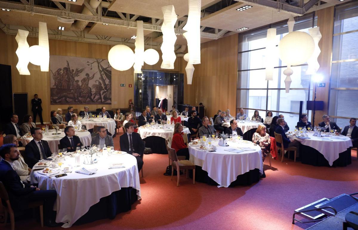 Los invitados a la jornada pudieron atender a las intervenciones de grandes empresar del sector de la exportación.