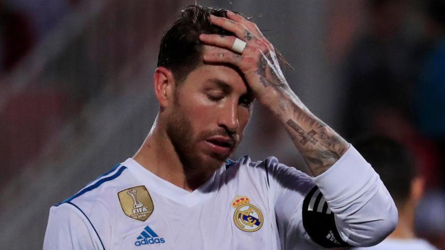 Sergio Ramos: &quot;Me preocupa más que el himno no tenga letra que Cataluña&quot;