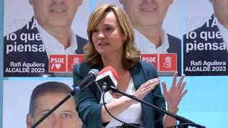 Pilar Alegría destaca en Priego que se avecina «un cambio para mejor, otra forma de gobernar»