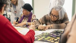 “Als marges”, un dels projectes d’”Eixart. Art i Salut”, de l’artista Gemma París en col·laboració amb el Centre d’art la Panera i el CAP Bordeta-Magraners de Lleida