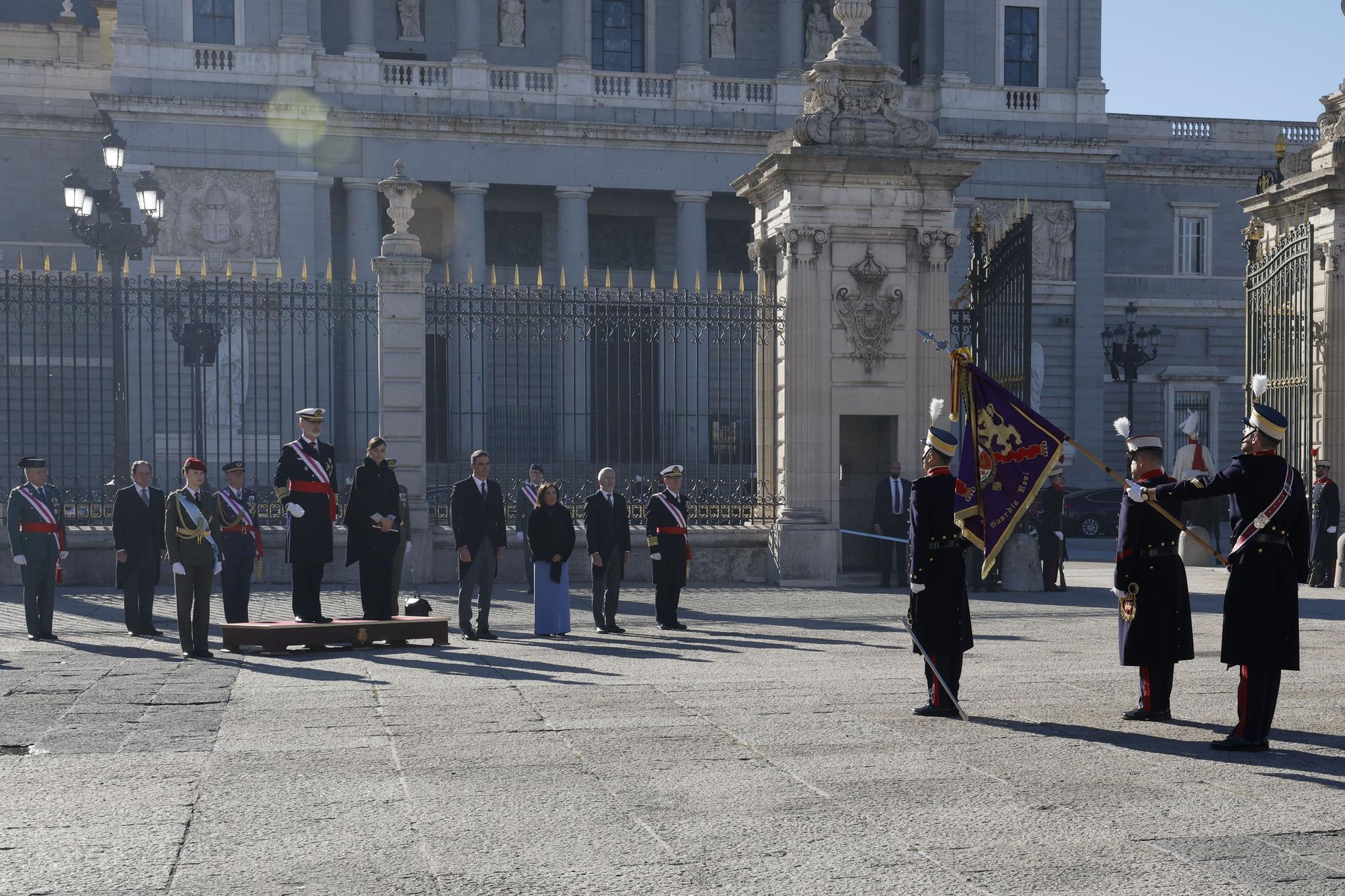 Pascua Militar en el Palacio Real en Madrid