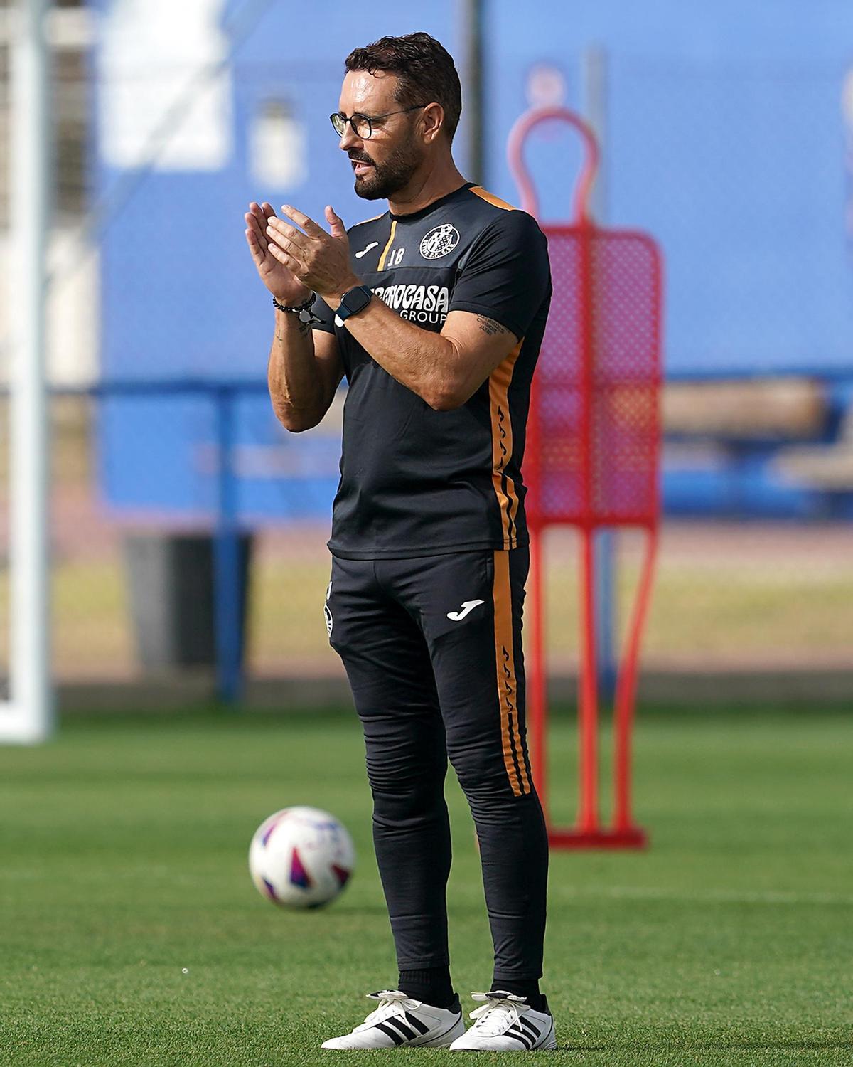 Entrenamiento de del Getafe C.F. en la Ciudad Deportiva "Fernando Santos de la Parra"