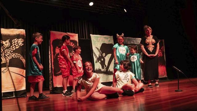 Mostras de fin de curso na Escola Municipal de Teatro de Tomiño.   | //D.P.