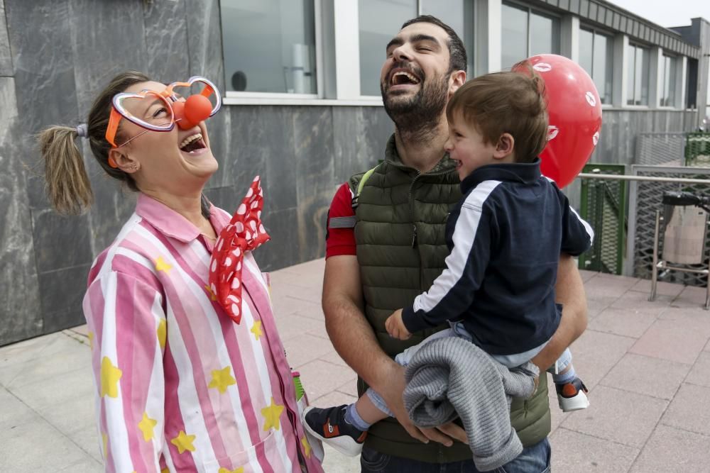 Celebración del día del niño hospitalizado en el HUCA