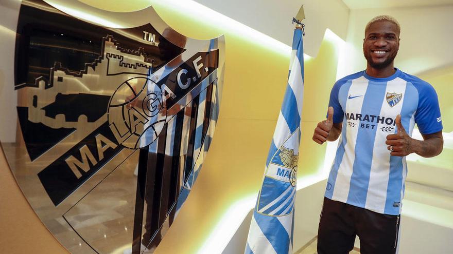 Ideye ya es el ´9´ blanquiazul y el Málaga CF ultima el fichaje de Success
