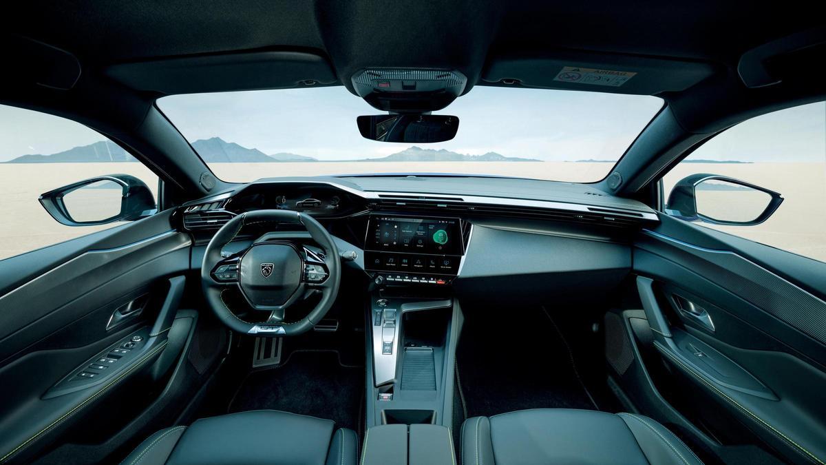 Interior del Peugeot 408