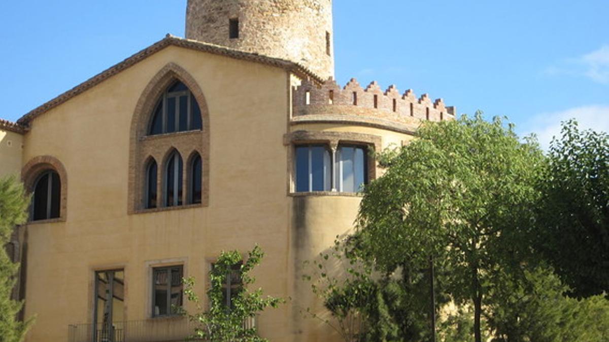 Imagen del exterior del museo Torre Balldovina en Santa Coloma de Gramenet.