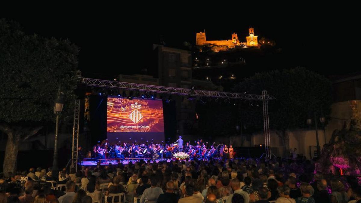 Uno de los recitales del festival lírico de Cullera, el pasado verano.