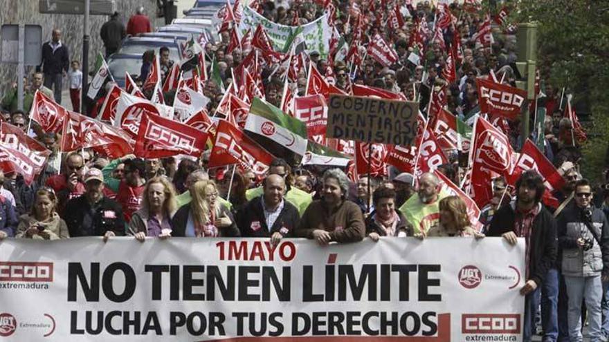 Los sindicatos piden protección social y empleo público en el Día del Trabajo