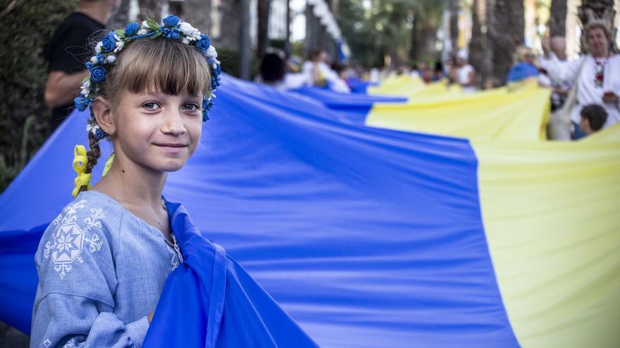 Celebrar la independencia de Ucrania a 3.700 kilómetros de distancia