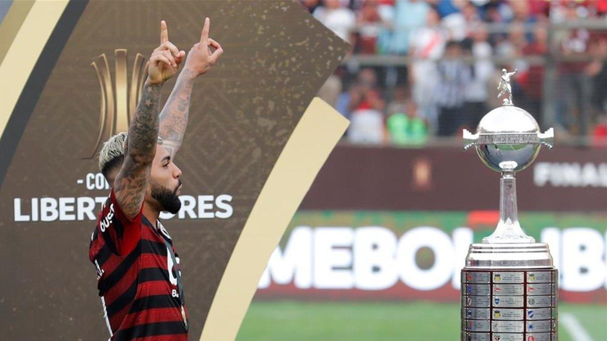 Gabigol, protagonista de la Copa Libertadores