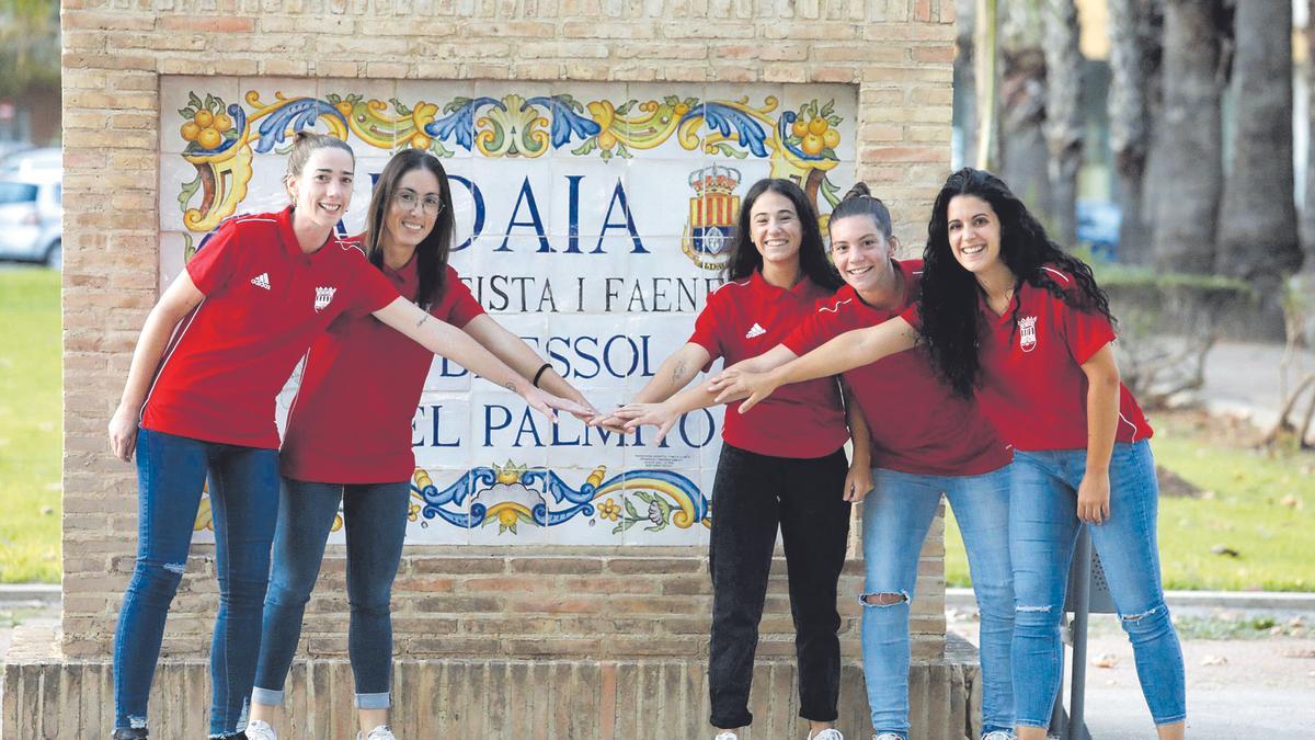 Ellas son cinco de los pilares del UD Aldaia CF