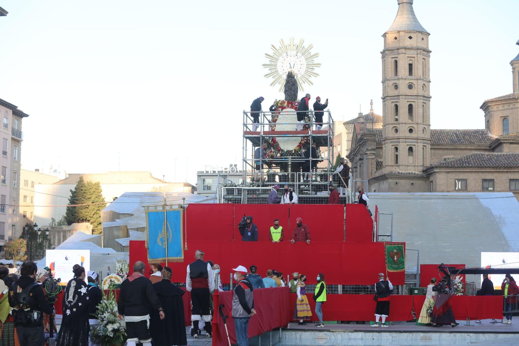 FOTOGALERÍA | La Ofrenda del Flores de estas fiestas del Pilar 2021