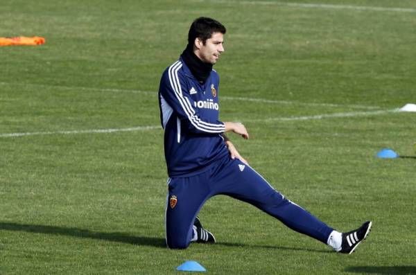 Entrenamiento del lunes del Real Zaragoza