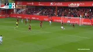 0-1 del Granada en el CD Mirandés 0 - 1 Granada CF en la jornada 8 de LaLiga Hypermotion