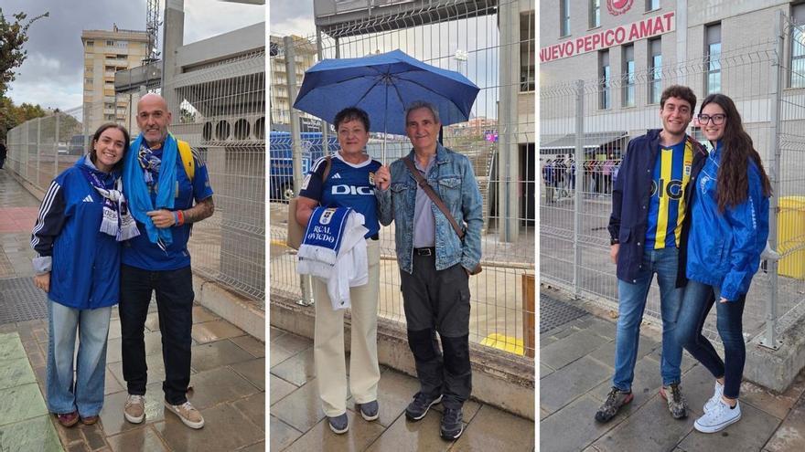 Oviedistas en la nueva tierra de Messi: el ambiente de la afición azul en Elda
