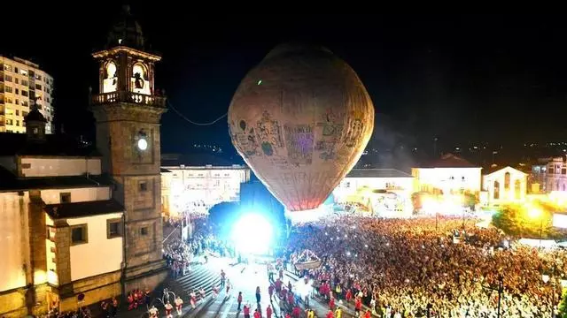 Betanzos se rinde a su globo