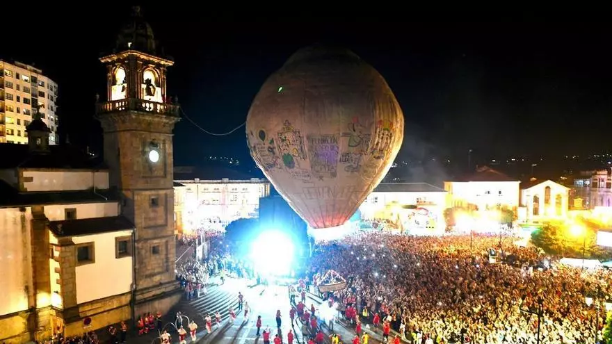 Betanzos se rinde a su globo