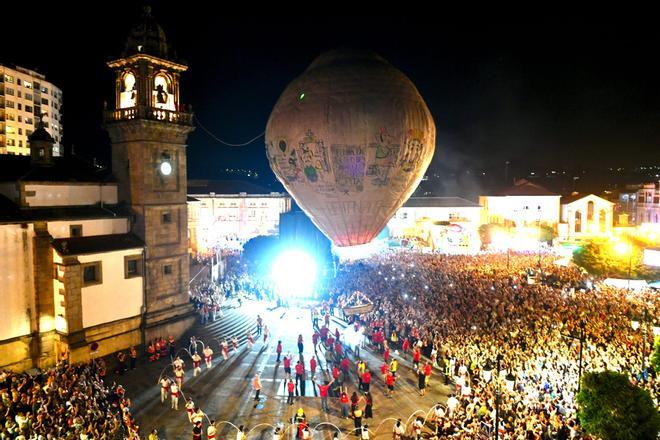 Betanzos se rinde a su globo