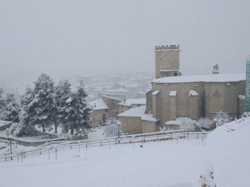 'Filomena' en Aragón