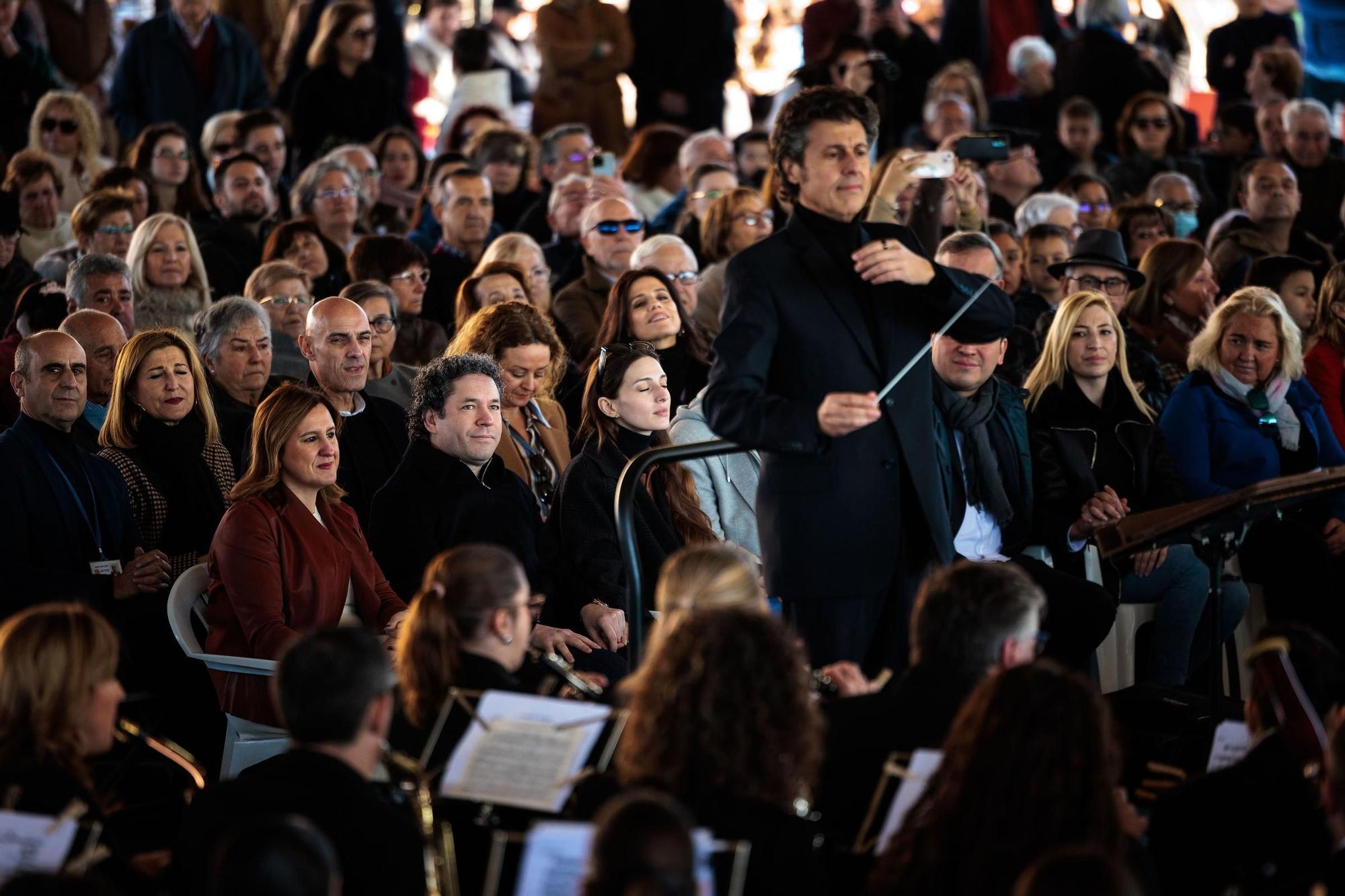 Dudamel vuelve a dirigir bandas de música en Castellar-l'Oliveral
