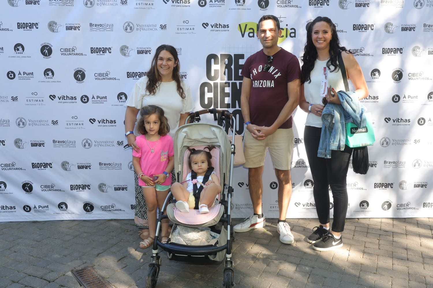 'Creciendo Juntos' en Bioparc València: photocall de todos los asistentes