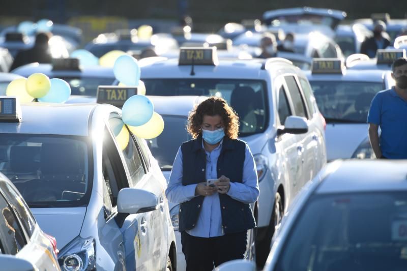 Concentración Taxistas por la regulación de días libres