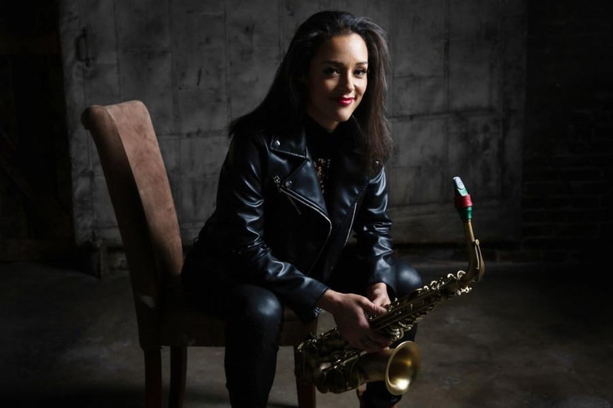La cantante de blues Vanessa Colier