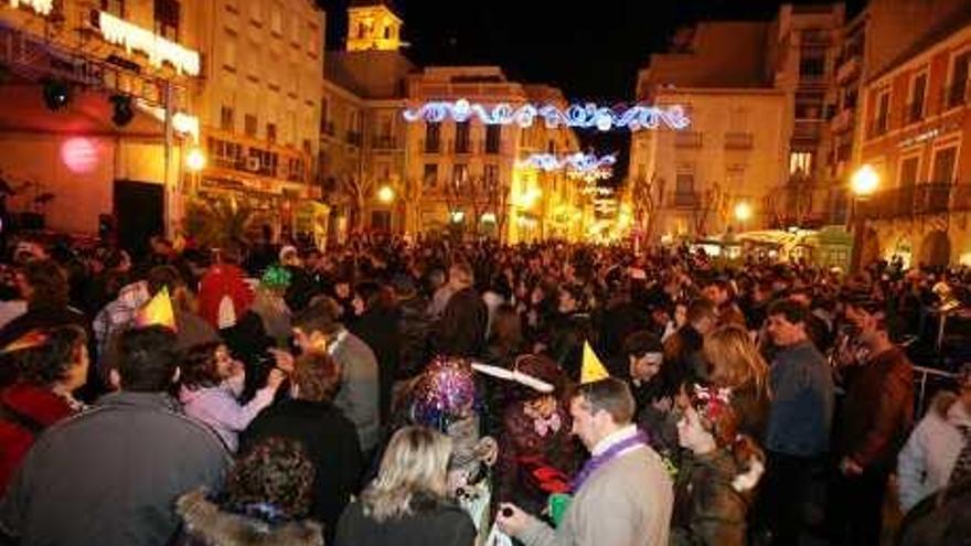 Una imagen de la fiesta de Nochevieja de 2010.