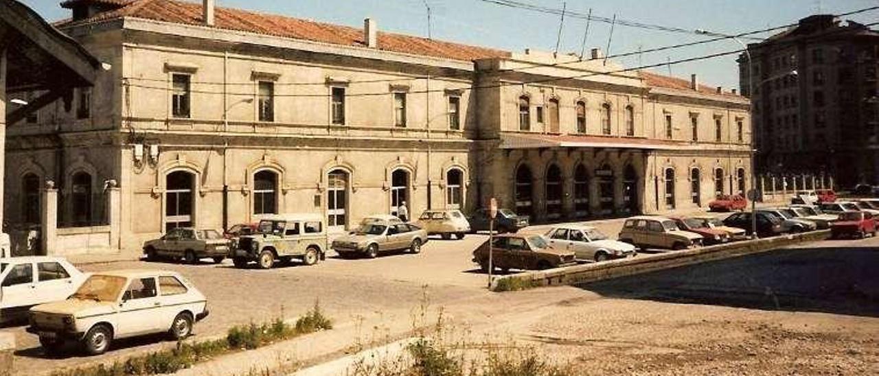 La antigua estación del Norte, en cuyos aledaños se quiso hacer una nueva.