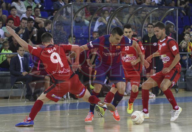 Fútbol Sala: FC Barcelona, 5 - ElPozo, 2