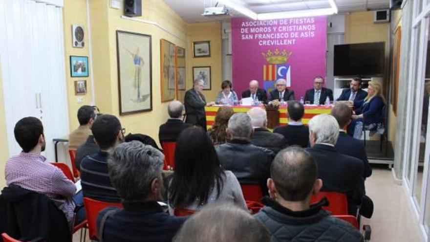 Asamblea ordinaria de ayer en el Casal Festero de Moros y Cristianos.