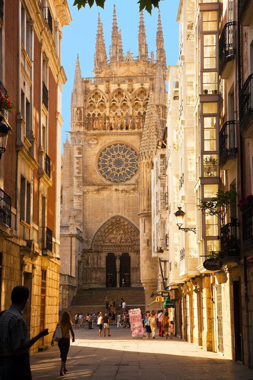 Puerta del Sarmental de la catedral de Burgos.