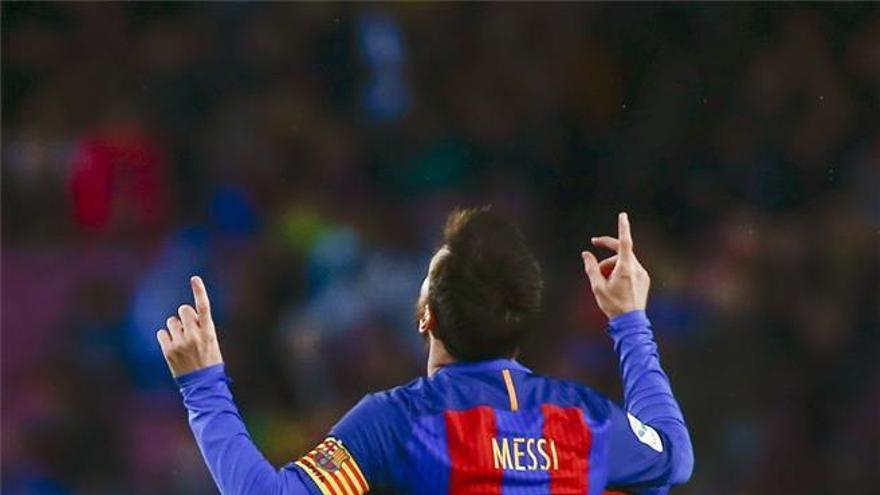 Messi, punto y seguido