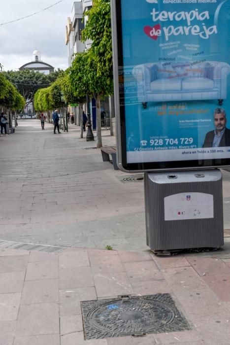 25-03-20 GRAN CANARIA. TELDE. TELDE. Recorrido por la ciudad de Telde para vera su desolación.   Fotos: Juan Castro.  | 25/03/2020 | Fotógrafo: Juan Carlos Castro