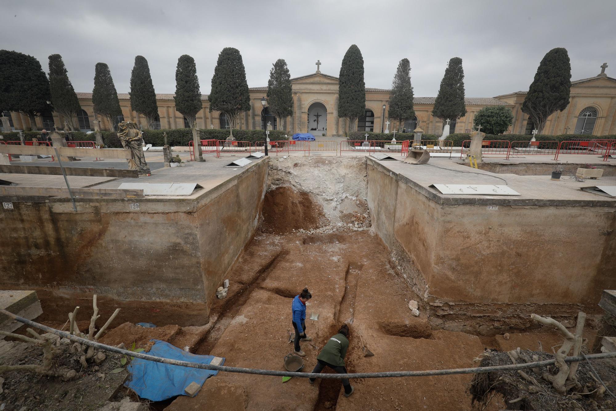 Memoria histórica de Mallorca. Así trabajan el equipo de arqueólogos en Son Coletes de Manacor