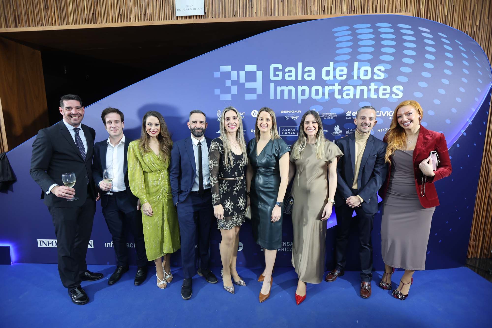 Las mejores fotografías de la Gala de los Importantes de INFORMACIÓN 2023 (7/8)