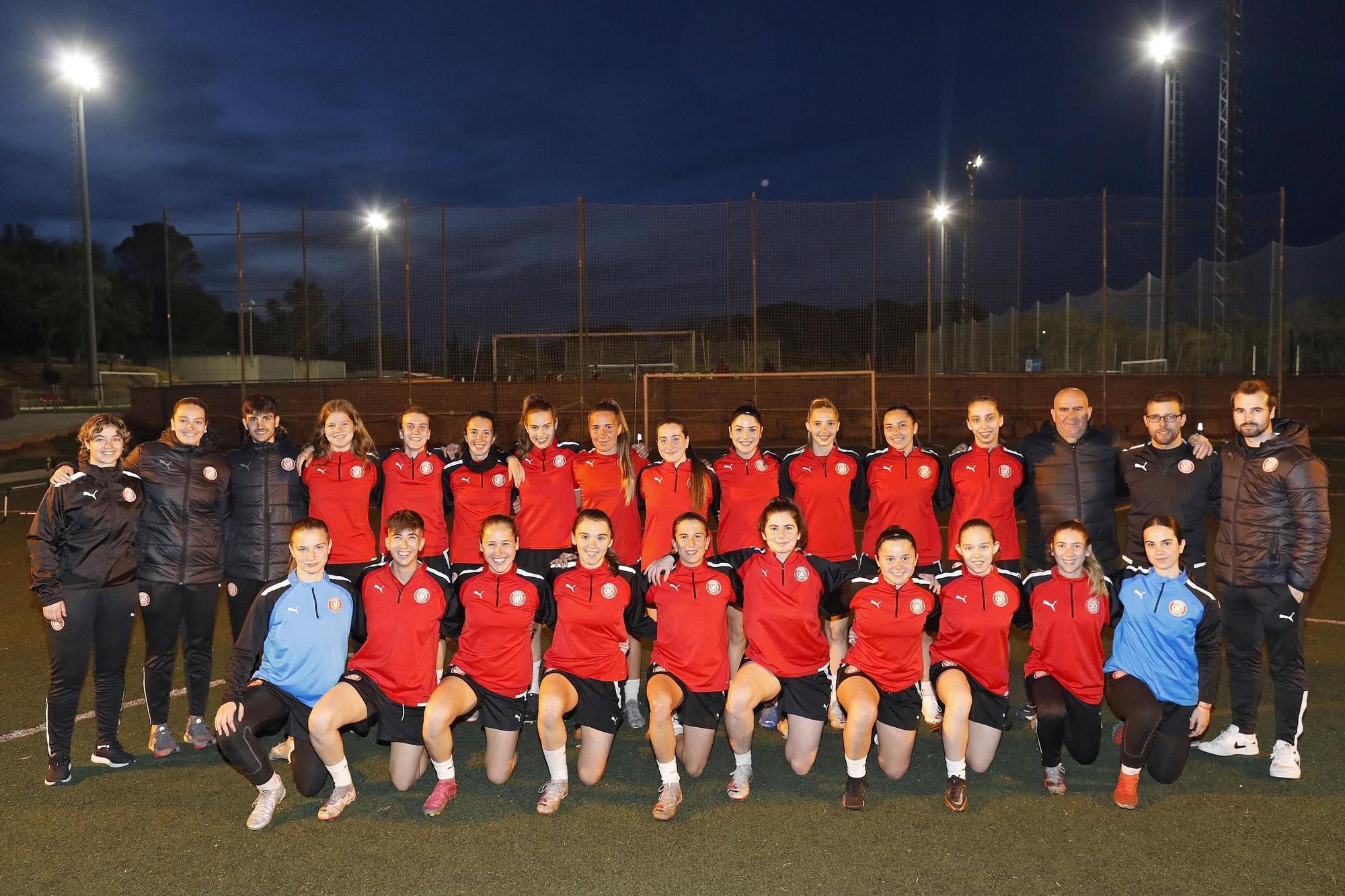 Entrenament del Girona FC femení