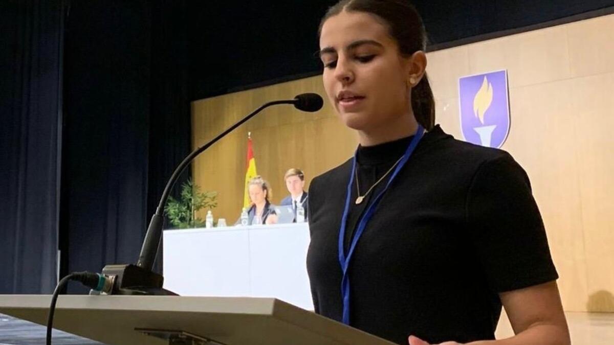 La compostelana Lía Rodríguez Domínguez