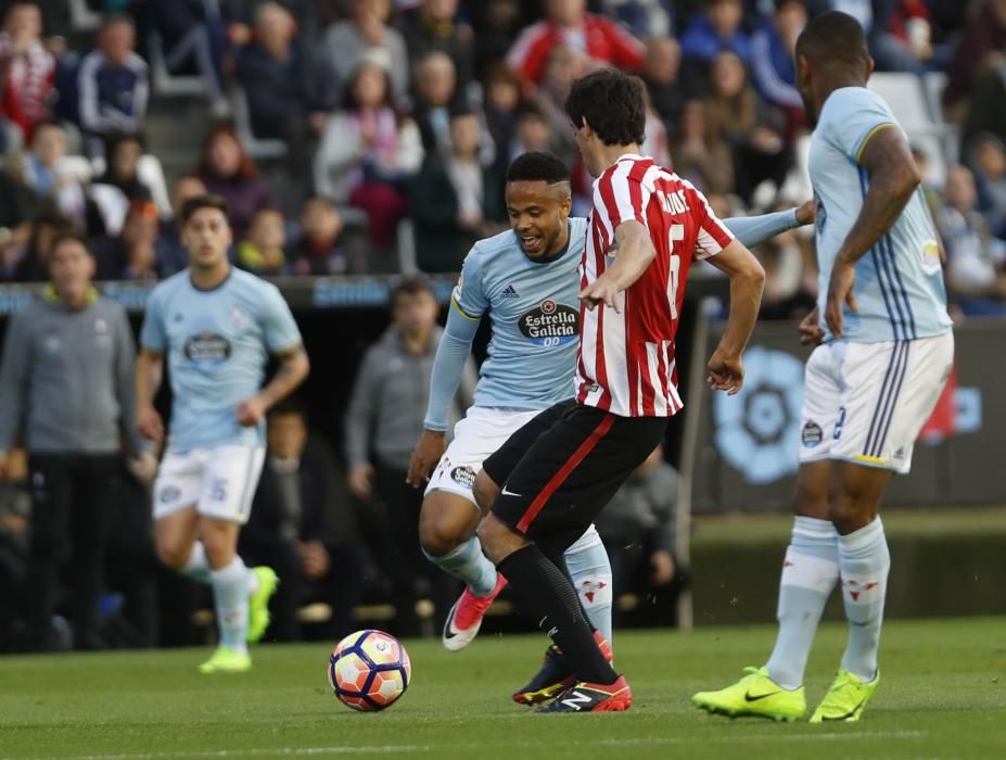 Las mejores fotos del encuentro entre el Celta y el Athletic, que finalizó con victoria visitante (0-3), en Balaídos