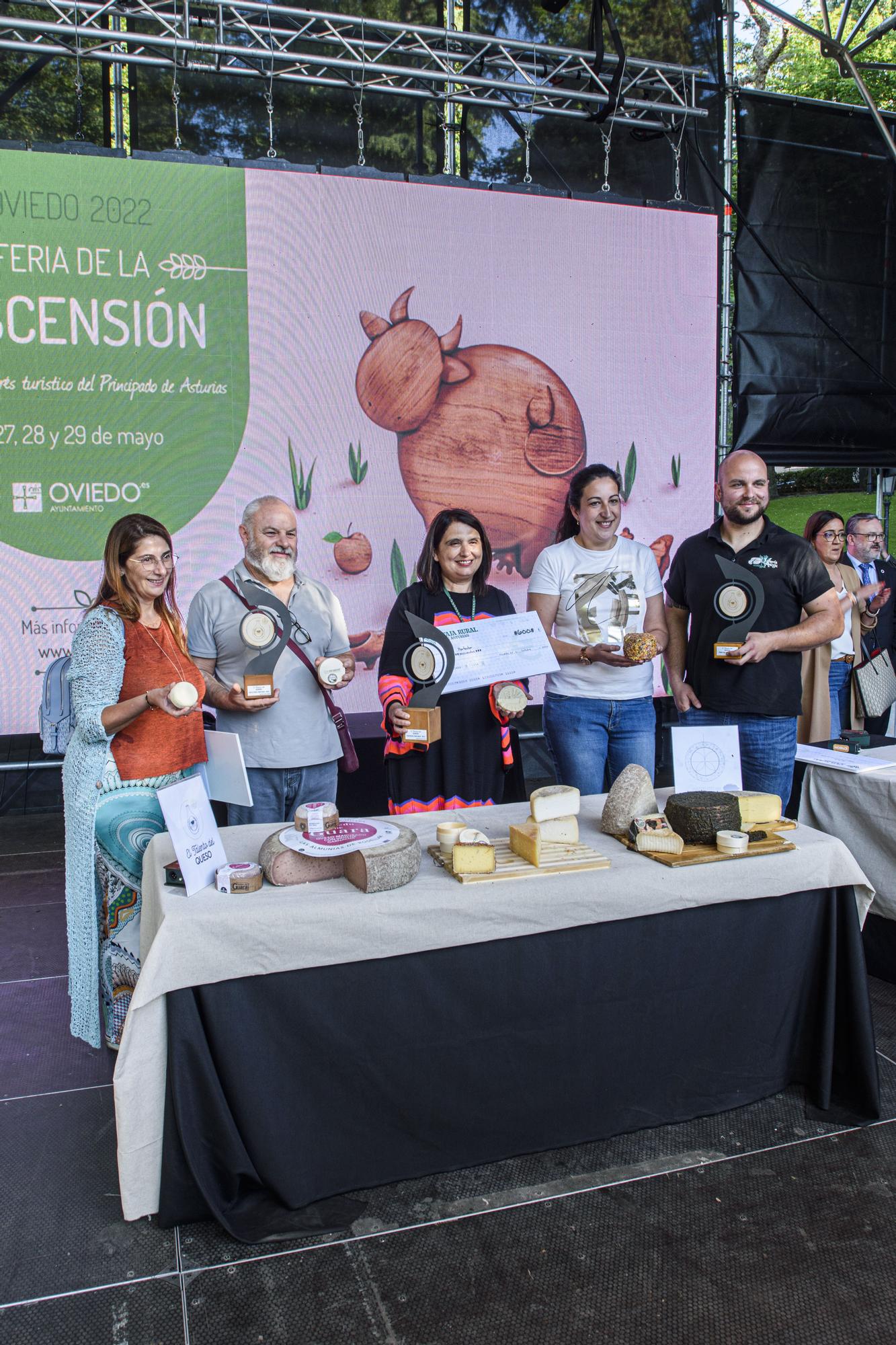 Inauguración de la feria de la Ascensión en Oviedo